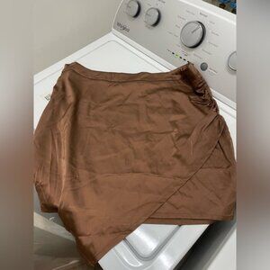 Elegant Brown Women's Skirt